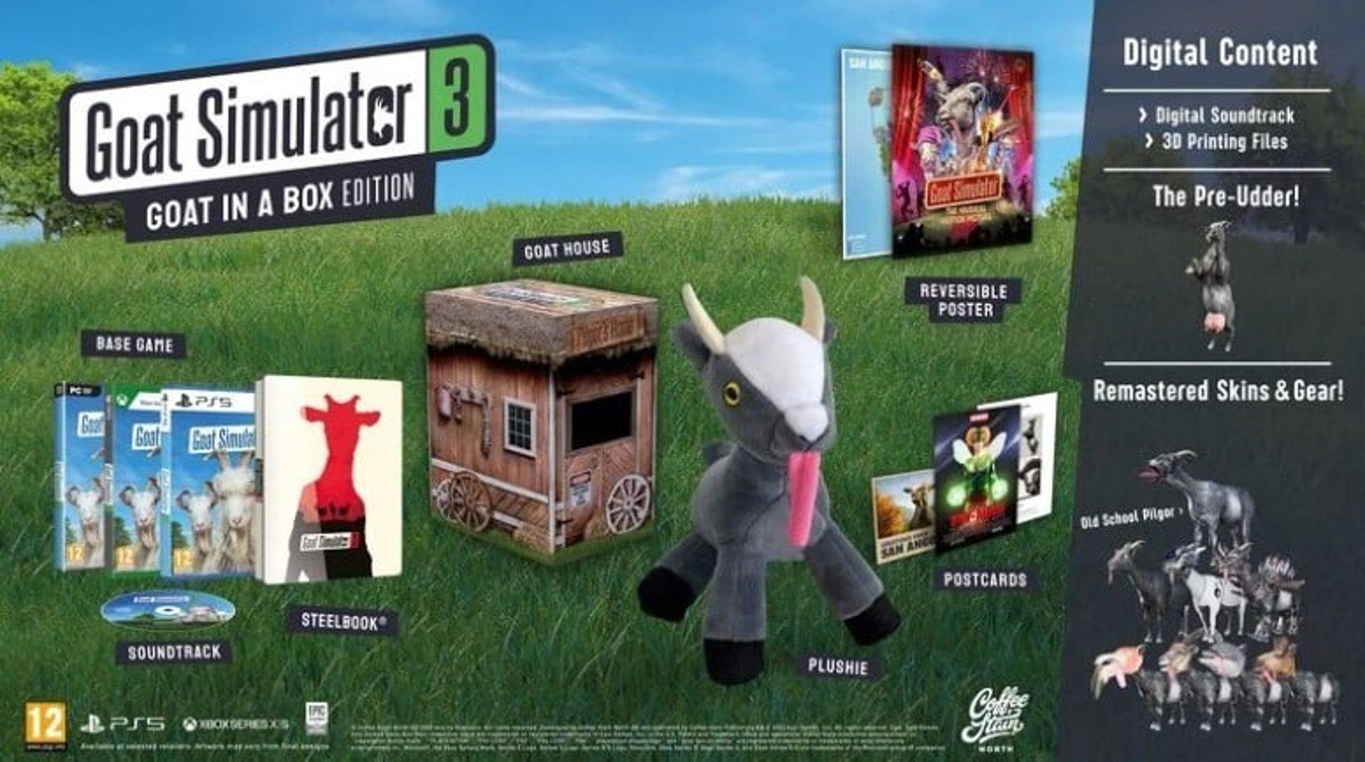 Cheapest Goat Simulator 3: Goat in a Box Edition Key