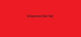 Achievement Idler: Red wallpaper