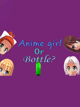Anime girl or Bottle? wallpaper