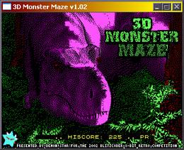 3D Monster Maze wallpaper