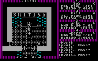 Ultima III: Exodus for 2024 Amiga