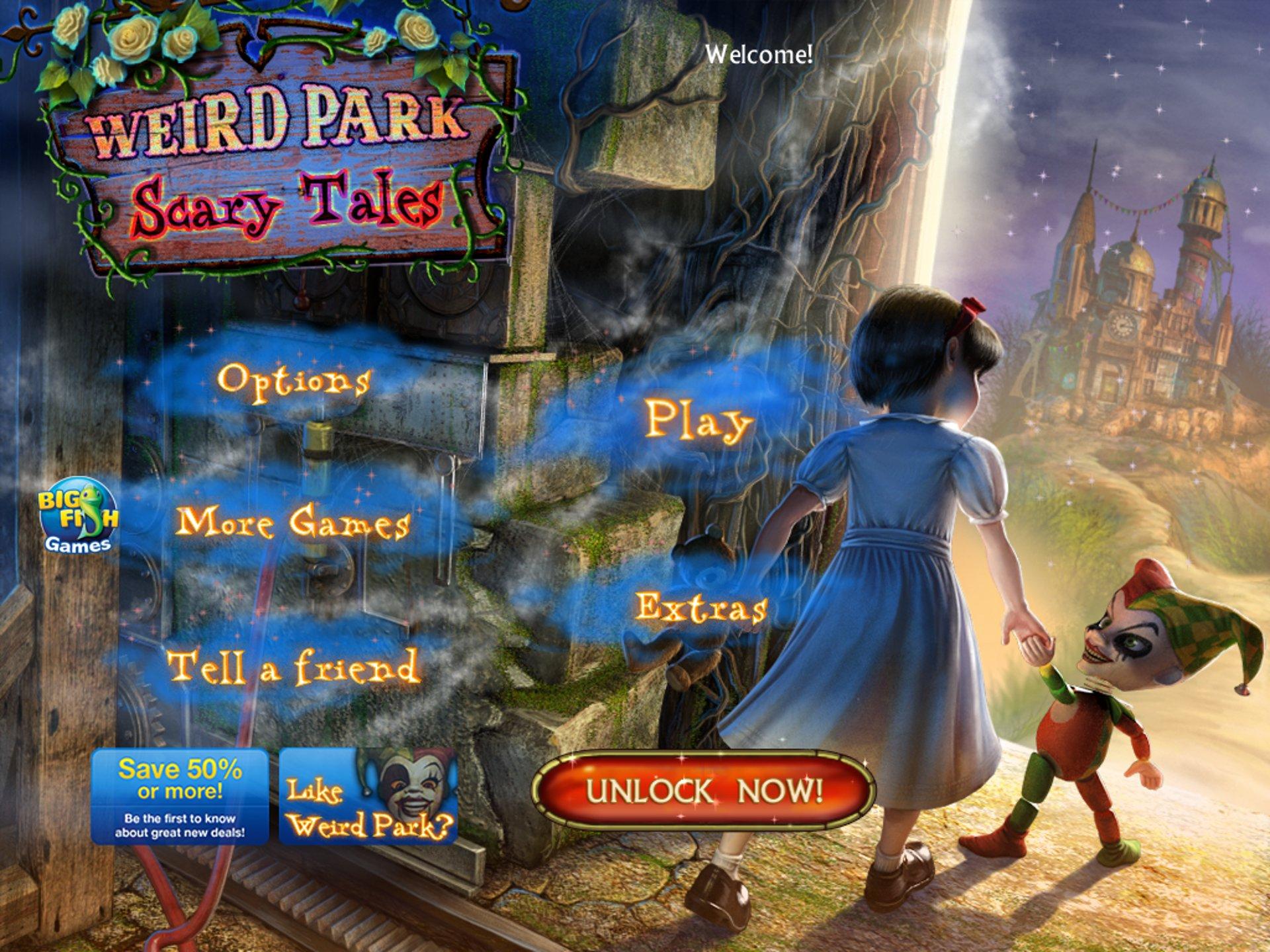 Cheapest Weird Park: Scary Tales Key