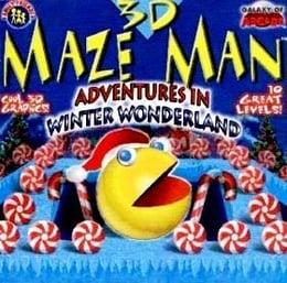 3D Maze Man: Adventures in Winter Wonderland wallpaper