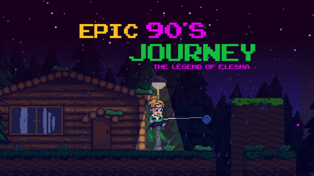 Epic 90's Journey: The Legend of Elesha wallpaper