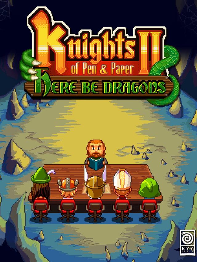 Knights of Pen and Paper II: Here Be Dragons cover