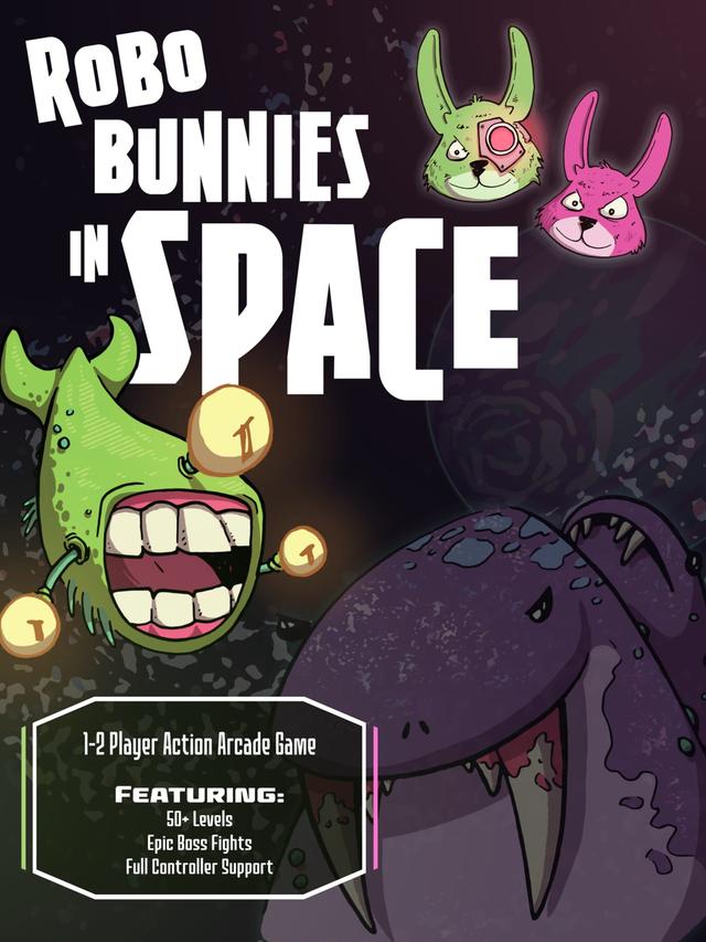 RoboBunnies In Space! wallpaper