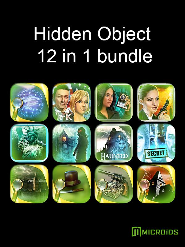 Hidden Object - 12 in 1 bundle cover