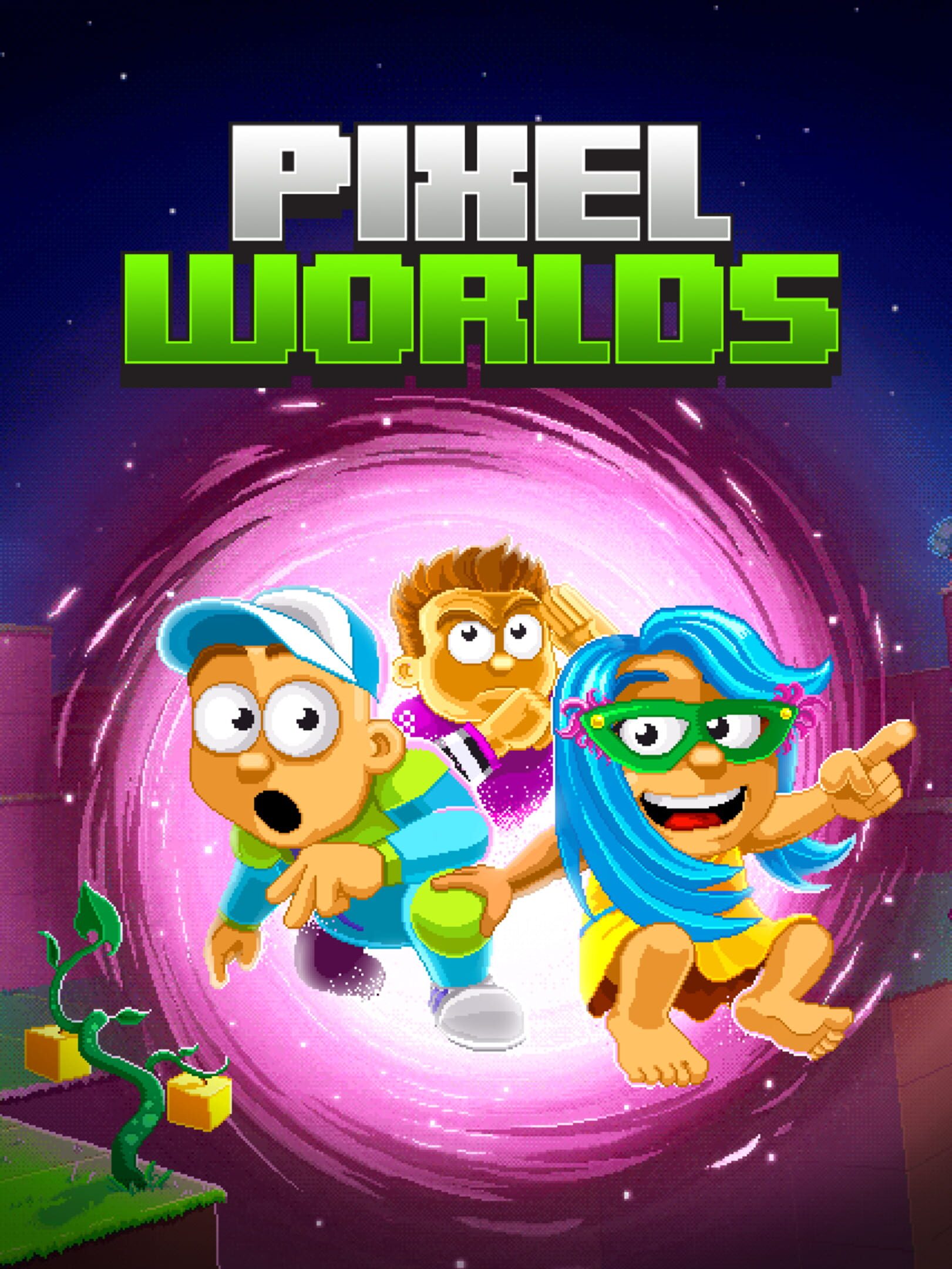 Pixel Worlds cover