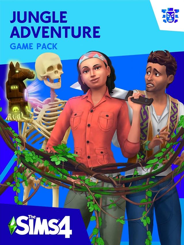 The Sims 4: Jungle Adventure cover