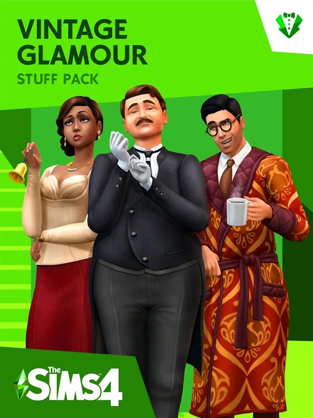 The Sims 4: Vintage Glamour Stuff cover