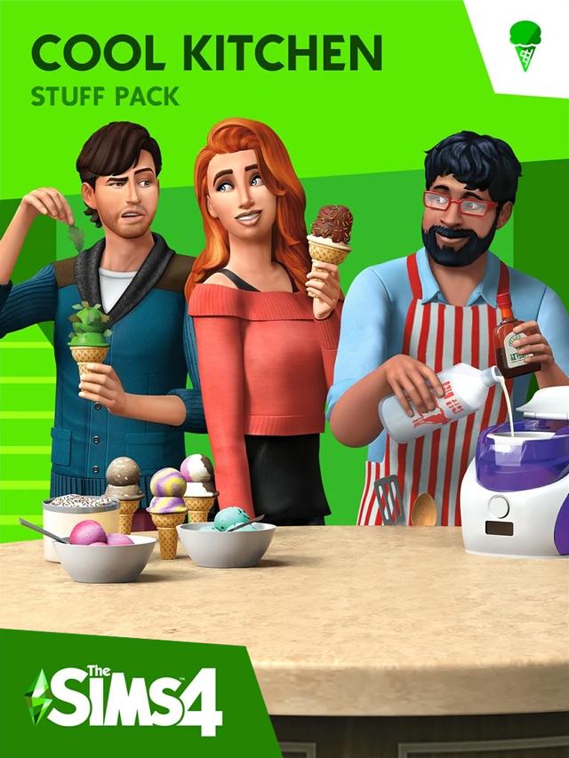 The Sims 4: Cool Kitchen Stuff cover