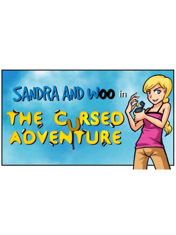 Sandra and Woo in the Cursed Adventure cover