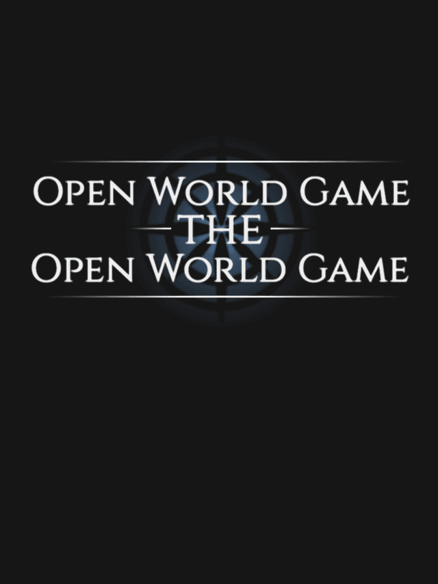 Open World Game: The Open World Game cover