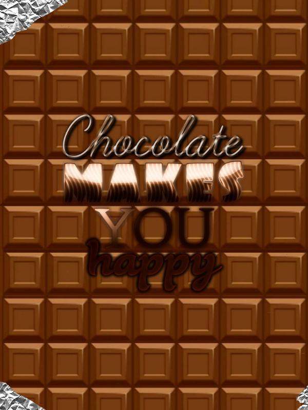 Chocolate makes you happy cover