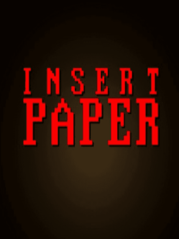 Insert Paper cover