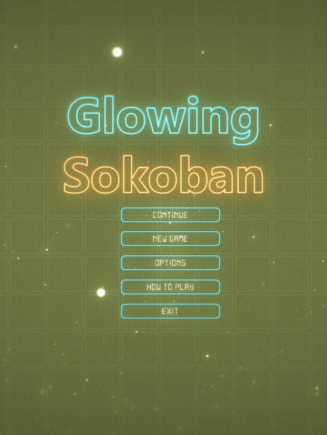 Glowing Sokoban cover