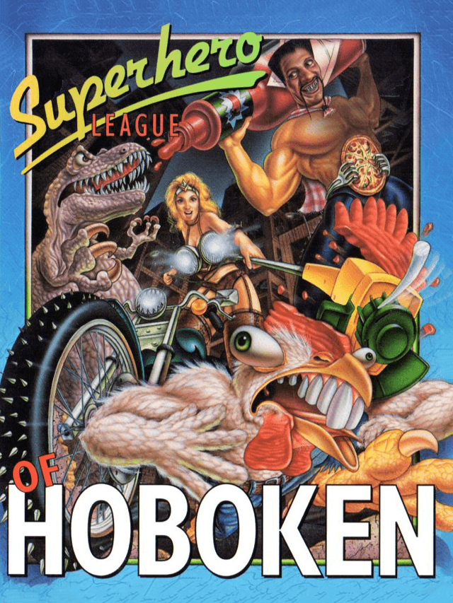 Superhero League of Hoboken cover