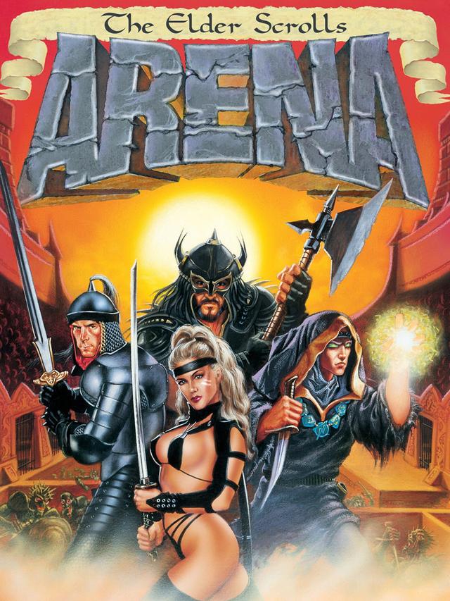 The Elder Scrolls: Arena cover