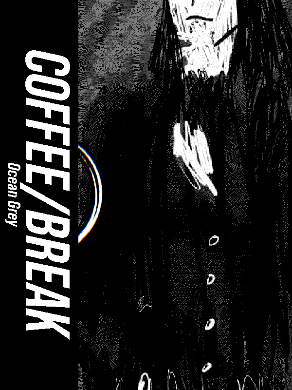 Coffee/Break: Ocean Grey wallpaper