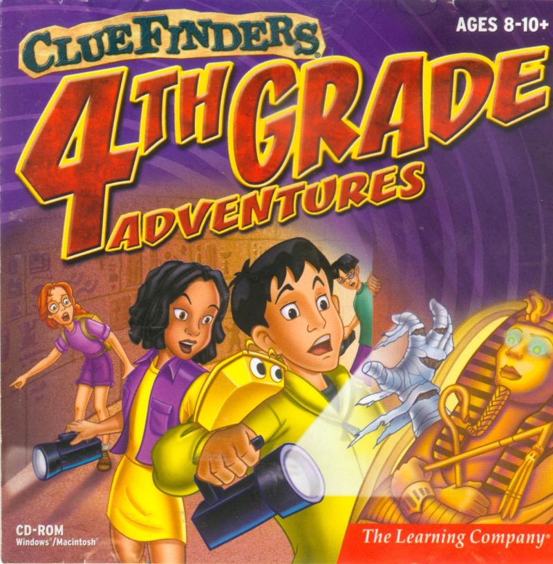The ClueFinders 4th Grade Adventures: Puzzle of the Pyramid cover