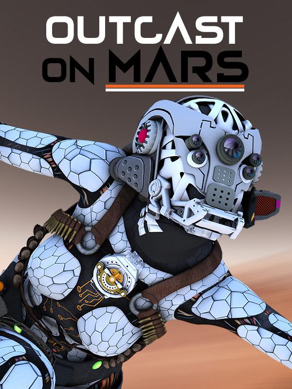 Outcast in Mars cover