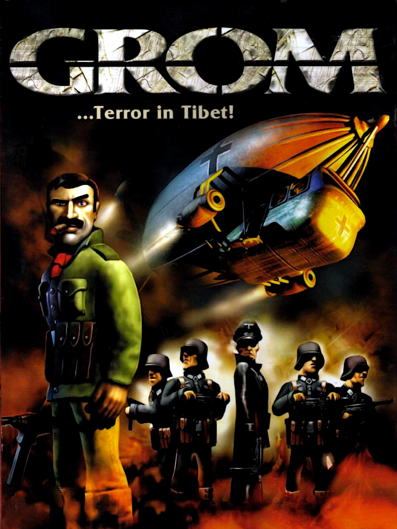 Grom: Terror in Tibet cover