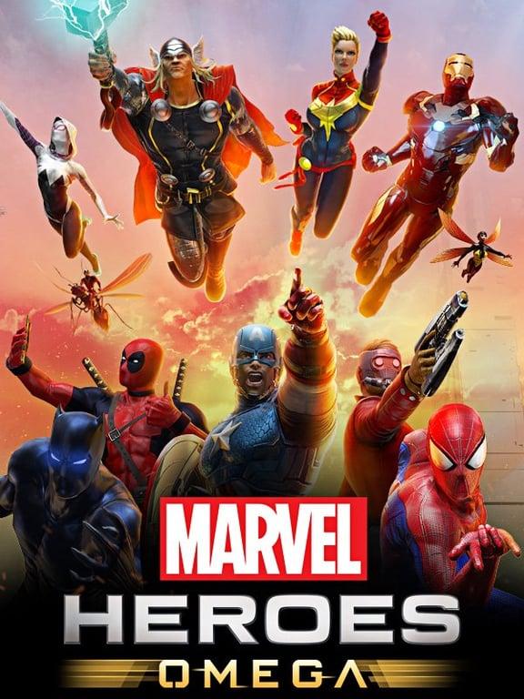 Marvel Heroes Omega cover