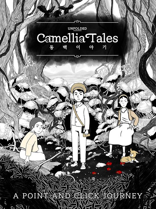 Unfolded: Camellia Tales wallpaper