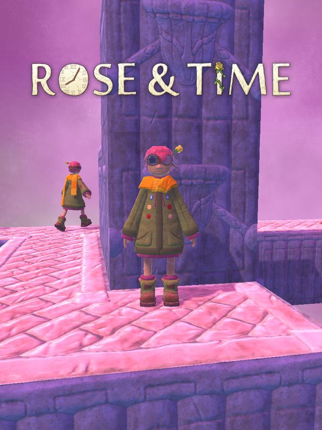 Rose & Time wallpaper