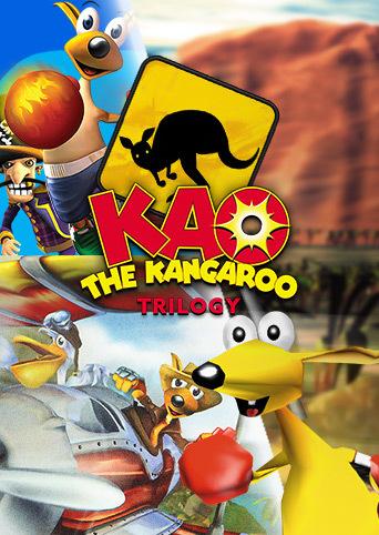 Kao the Kangaroo Trilogy cover