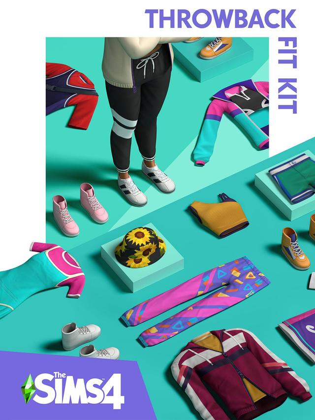 The Sims 4: Throwback Fit Kit cover