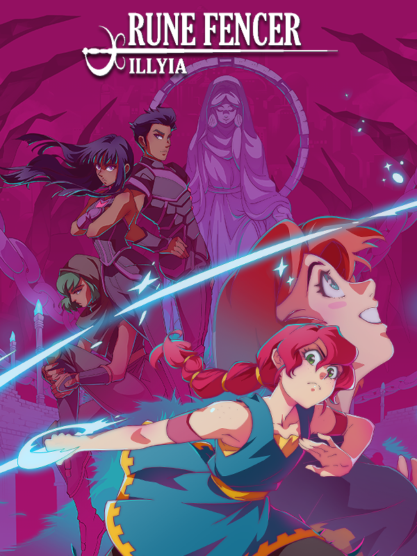 Rune Fencer Illyia cover