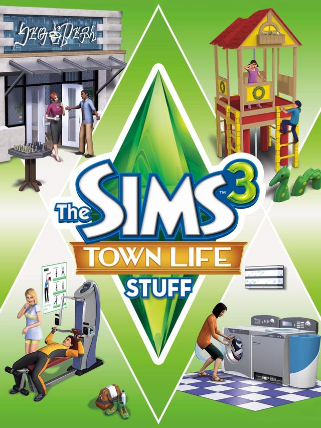 The Sims 3: Town Life Stuff cover