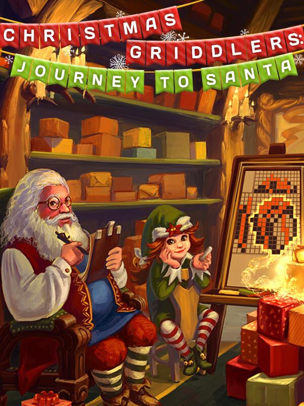 Christmas Griddlers: Journey to Santa cover