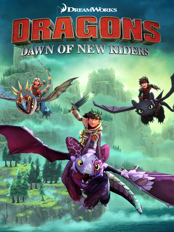 DreamWorks Dragons Dawn of New Riders cover