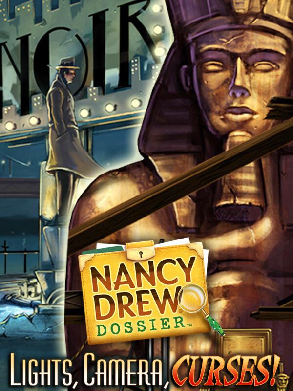 Nancy Drew Dossier: Lights, Camera, Curses! cover