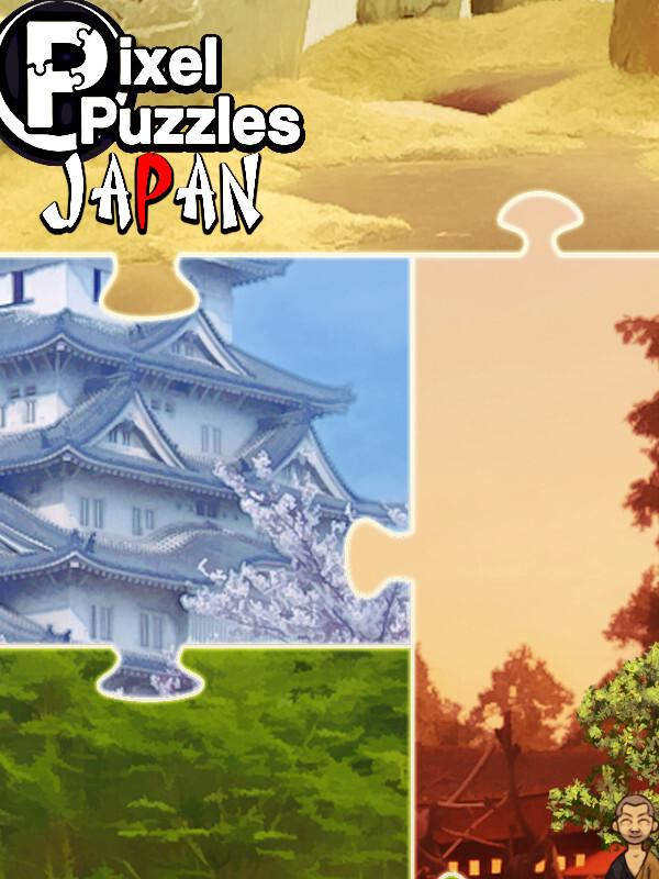 Pixel Puzzles: Japan wallpaper