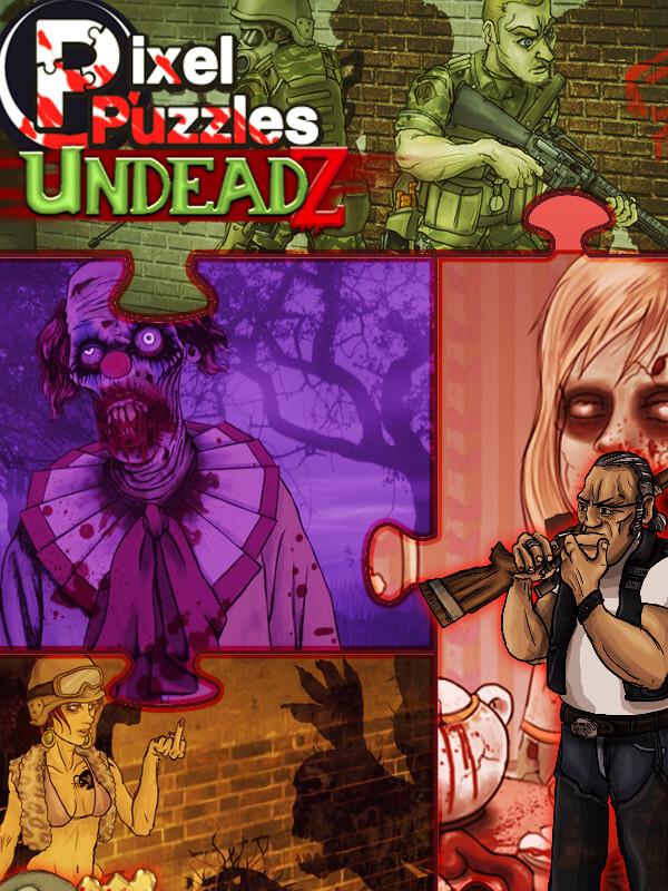 Pixel Puzzles: UndeadZ cover