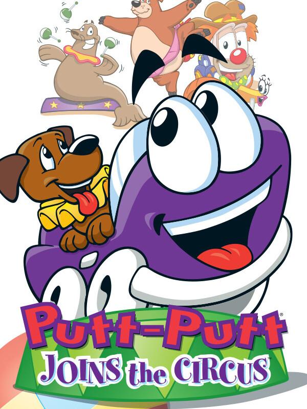 Putt-Putt Joins the Circus cover