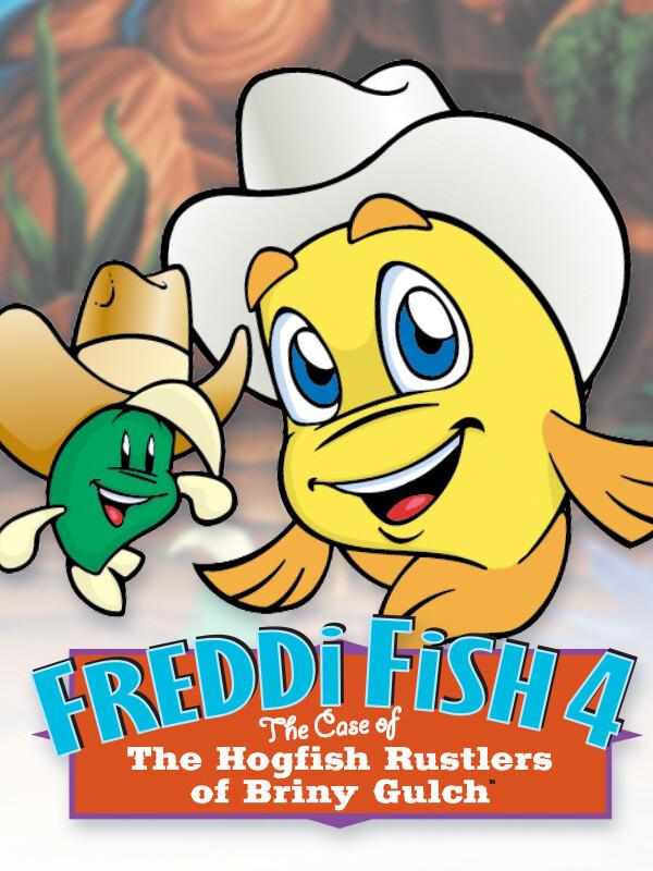 Freddi Fish 4: The Case of the Hogfish Rustlers of Briny Gulch cover