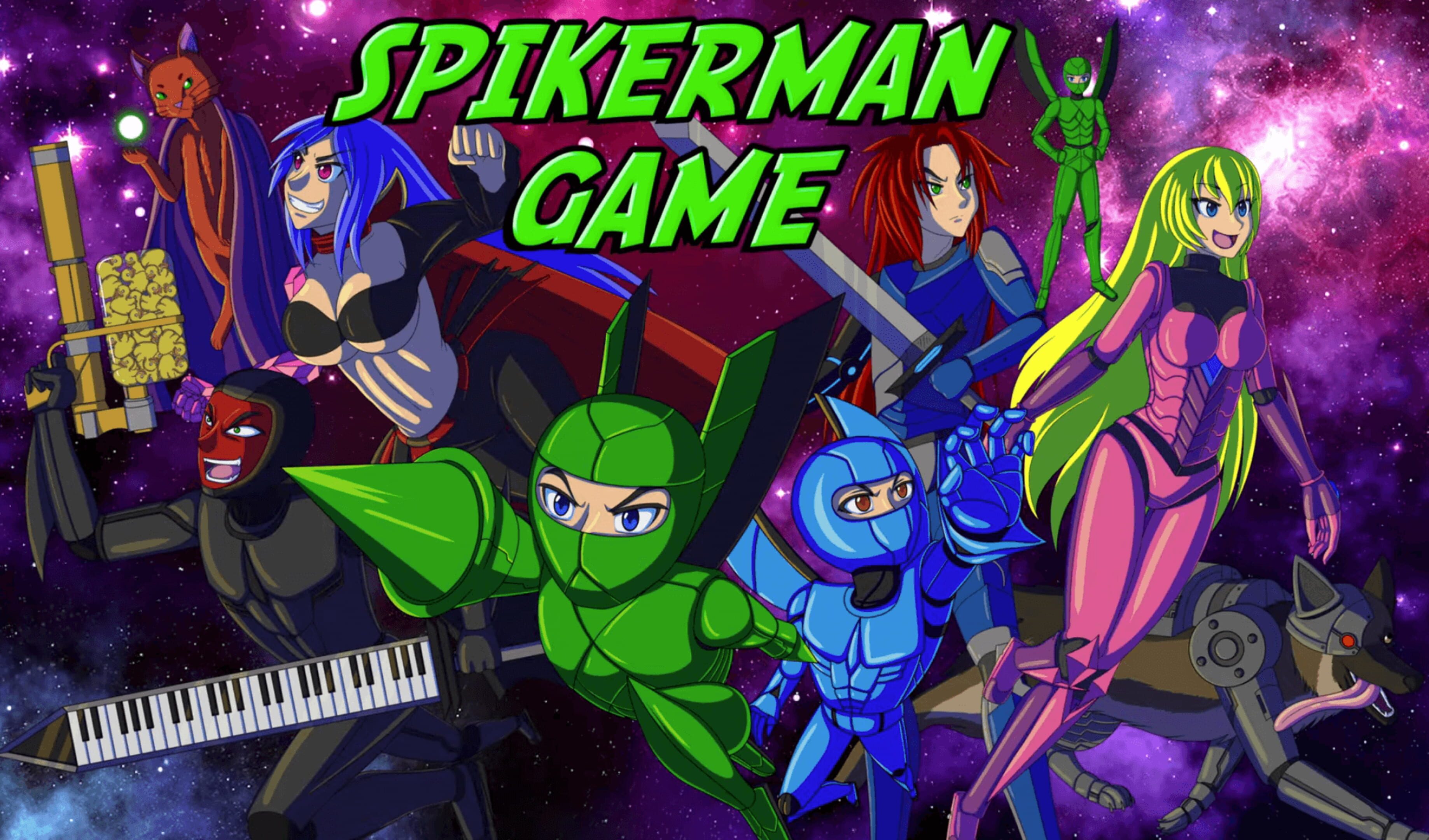 SpikerMan Game cover