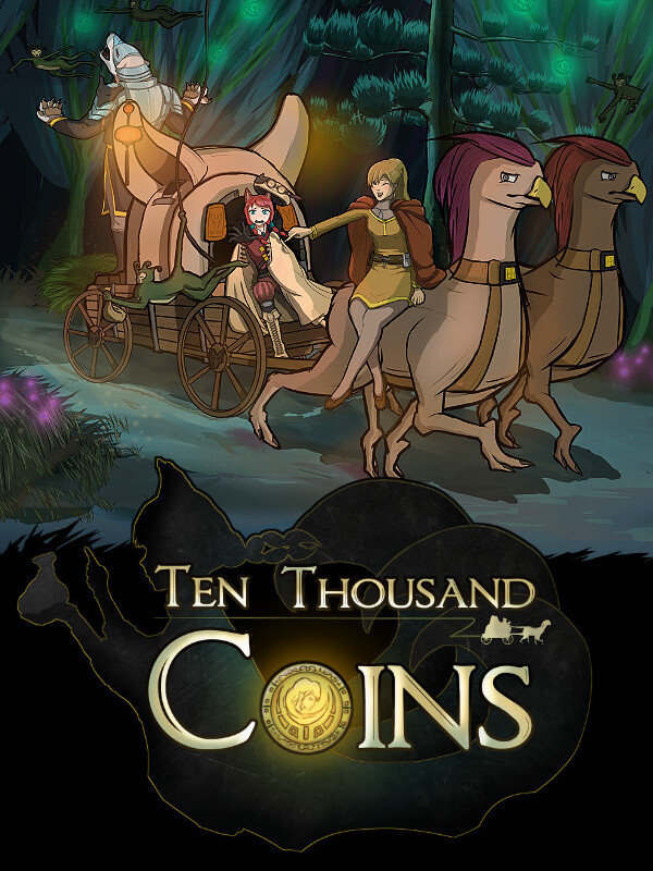 Ten Thousand Coins: The Golden Merchant cover