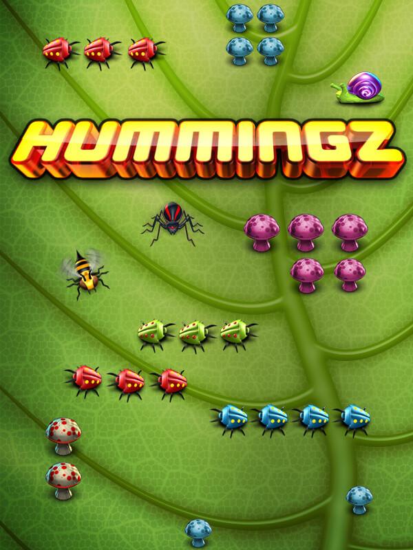 Hummingz - Retro Arcade action revised cover