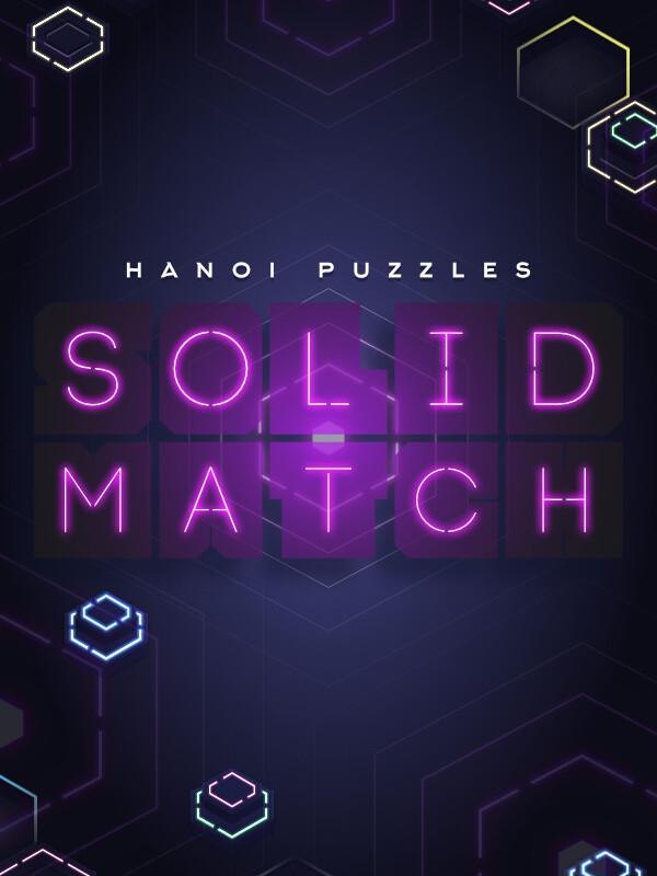 Hanoi Puzzles: Solid Match cover