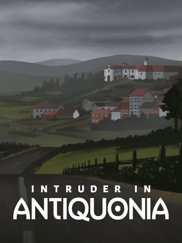 Intruder in Antiquonia cover