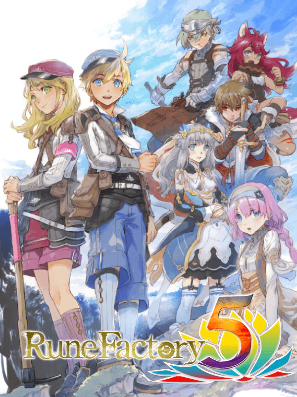 Rune Factory 5 cover