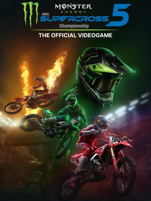 Monster Energy Supercross: The Official Videogame 5 cover