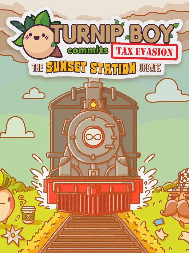 Turnip Boy Commits Tax Evasion: The Sunset Station Update wallpaper