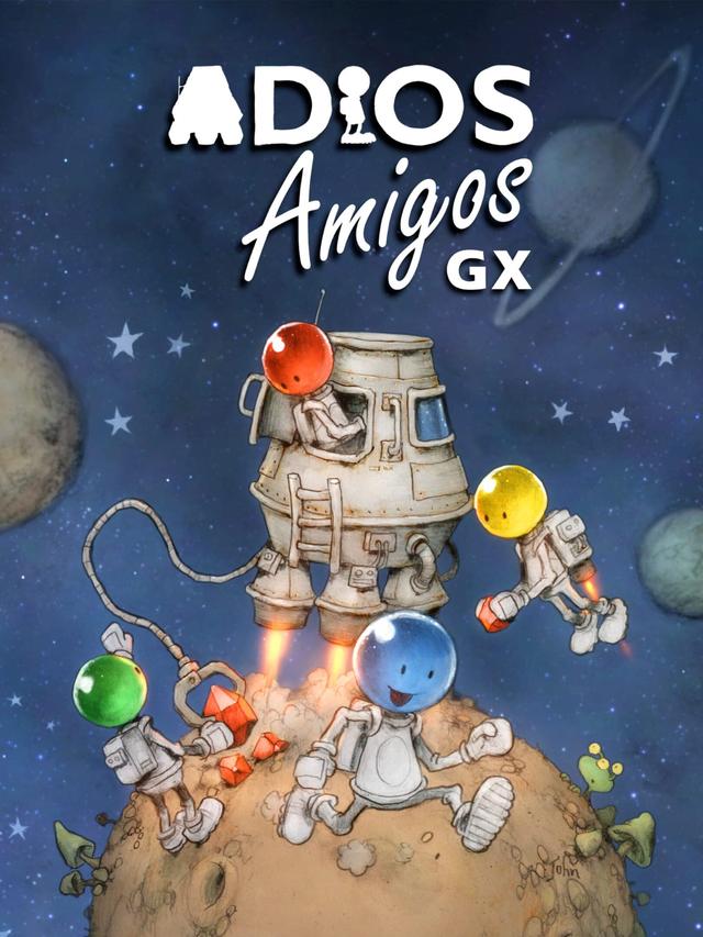 Adios Amigos: Galactic Explorers cover