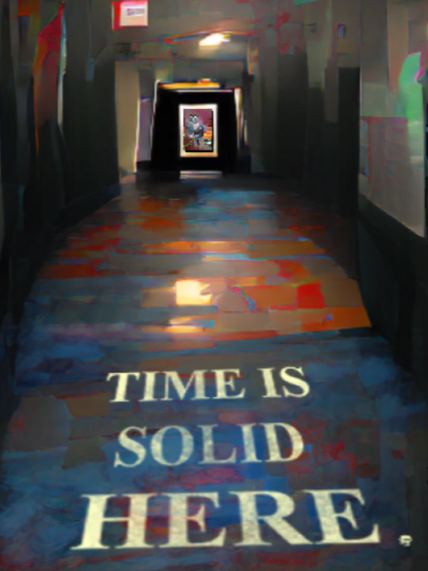 Time is Solid Here cover